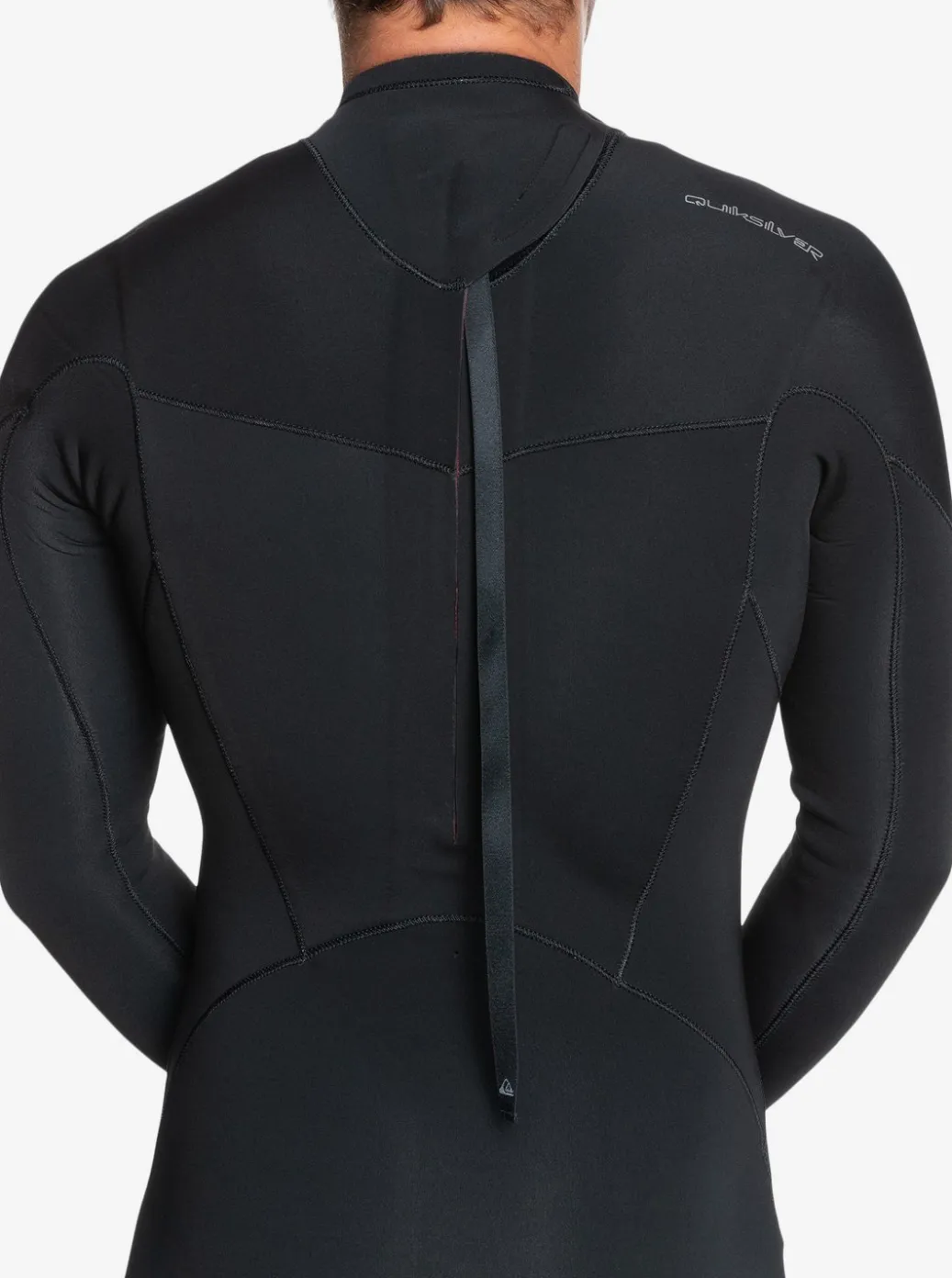 Sale Quiksilver 4/3 Everyday Sessions Back Zip Wetsuit Black
