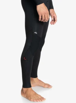 Clearance Quiksilver 4/3 Everyday Sessions Chest Zip Wetsuit Black
