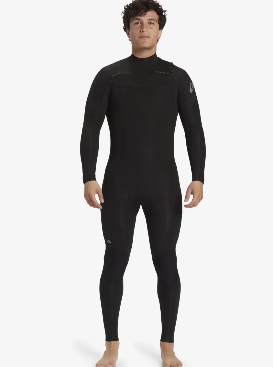 Discount Quiksilver 4/3 Everyday Sessions Chest-Zip Wetsuit Black