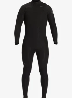 Discount Quiksilver 4/3 Everyday Sessions Chest-Zip Wetsuit Black