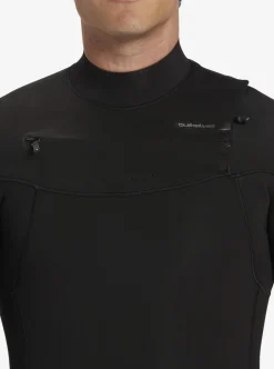 Discount Quiksilver 4/3 Everyday Sessions Chest-Zip Wetsuit Black