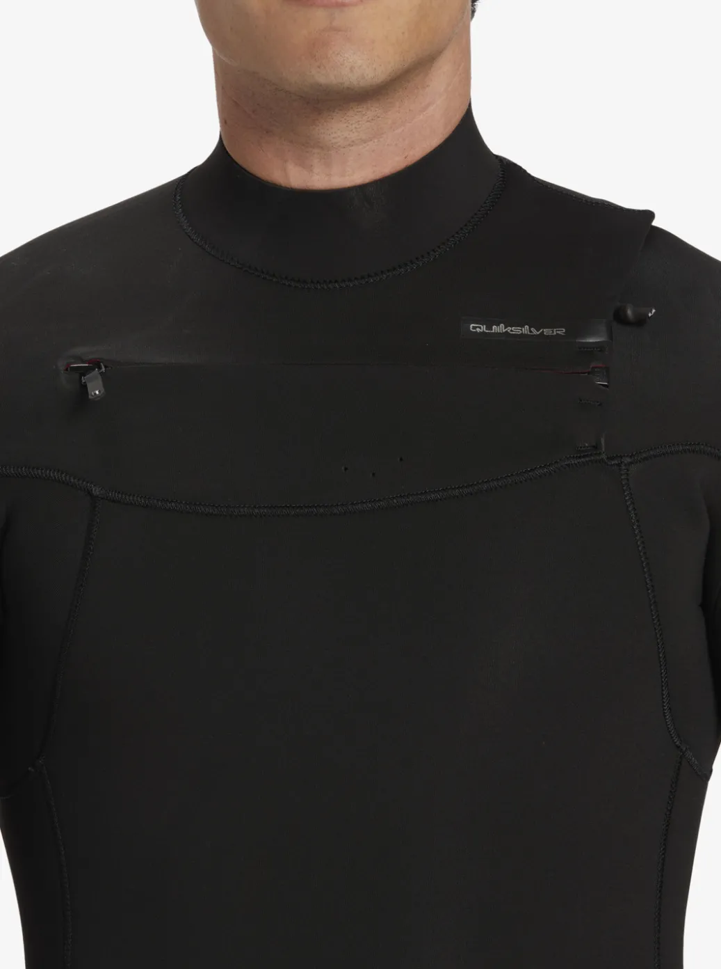 Discount Quiksilver 4/3 Everyday Sessions Chest-Zip Wetsuit Black
