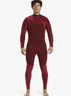 Discount Quiksilver 4/3 Everyday Sessions Chest-Zip Wetsuit Black
