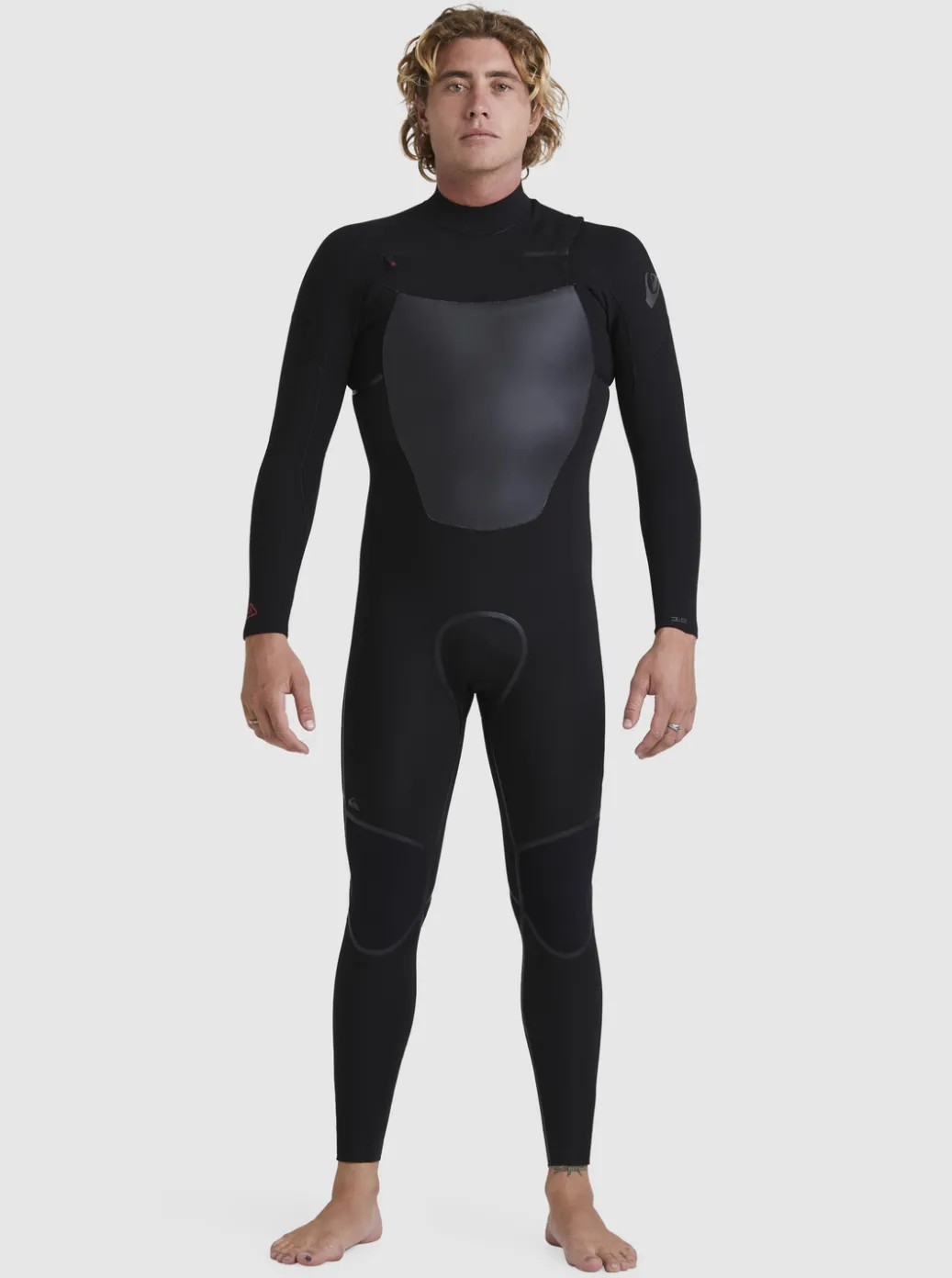 Cheap Quiksilver 3/2 Marathon Sessions Chest-Zip Wetsuit Black