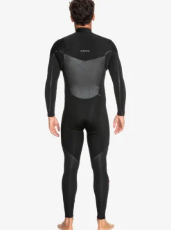 Cheap Quiksilver 3/2 Marathon Sessions Chest-Zip Wetsuit Black