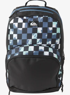 Fashion Quiksilver 1969 Special 2.0 28L Large Backpack Bering Sea Check Tie Dye 233