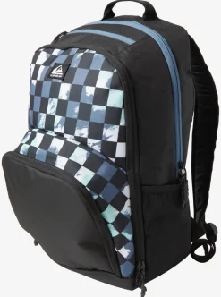 Fashion Quiksilver 1969 Special 2.0 28L Large Backpack Bering Sea Check Tie Dye 233