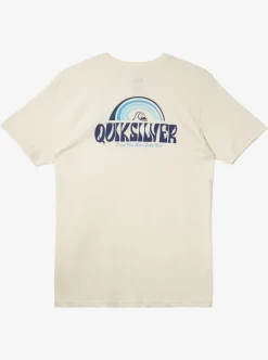 Flash Sale Quiksilver Above The Clouds T-Shirt Birch
