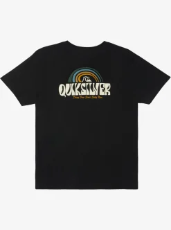 Online Quiksilver Above The Clouds T-Shirt Black