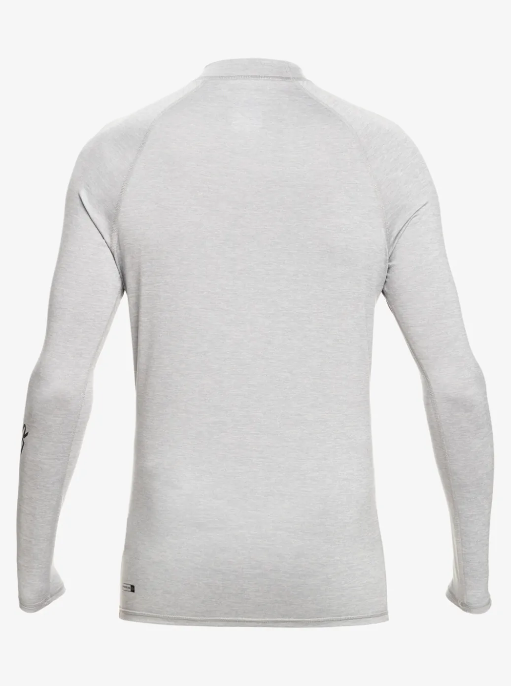 Outlet Quiksilver All Time Long Sleeve Upf 50 Rashguard Sleet Heather