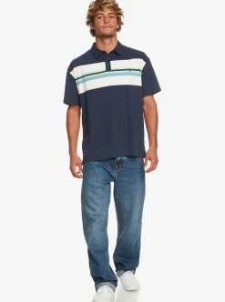 Best Sale Quiksilver Alloy Days Short Sleeve Polo Shirt Alloy Days Naval Academy