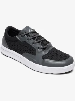Sale Quiksilver Amphibian Plus Shoes Black/Grey/White