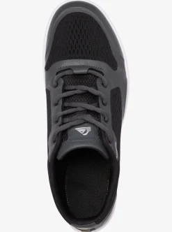 Sale Quiksilver Amphibian Plus Shoes Black/Grey/White