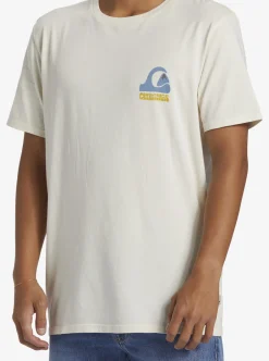 New Quiksilver Andy Y Andy T-Shirt Snow White