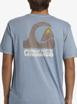 Cheap Quiksilver Andy Y Andy T-Shirt Blue Shadow