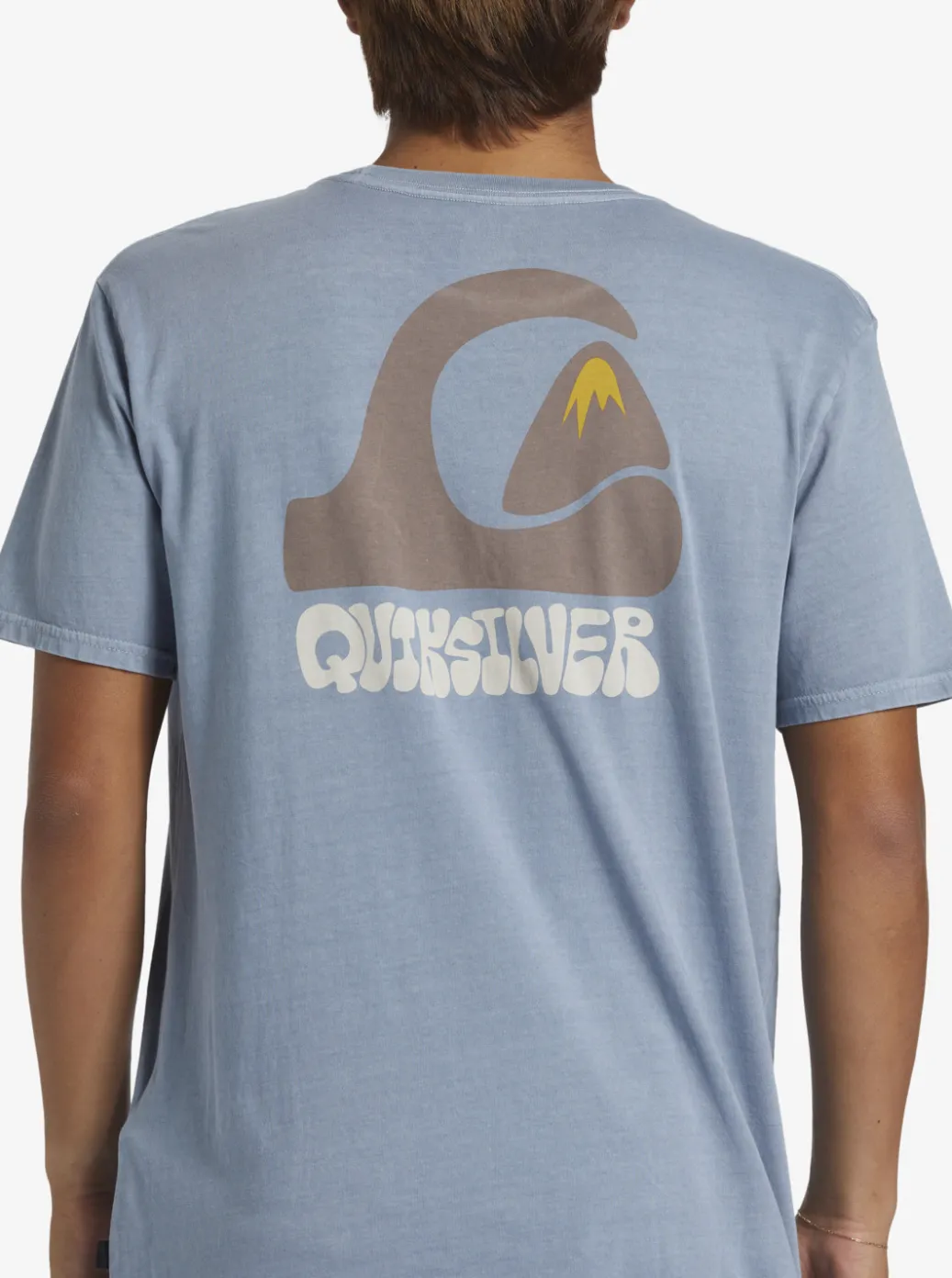 Cheap Quiksilver Andy Y Andy T-Shirt Blue Shadow