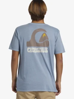 Cheap Quiksilver Andy Y Andy T-Shirt Blue Shadow
