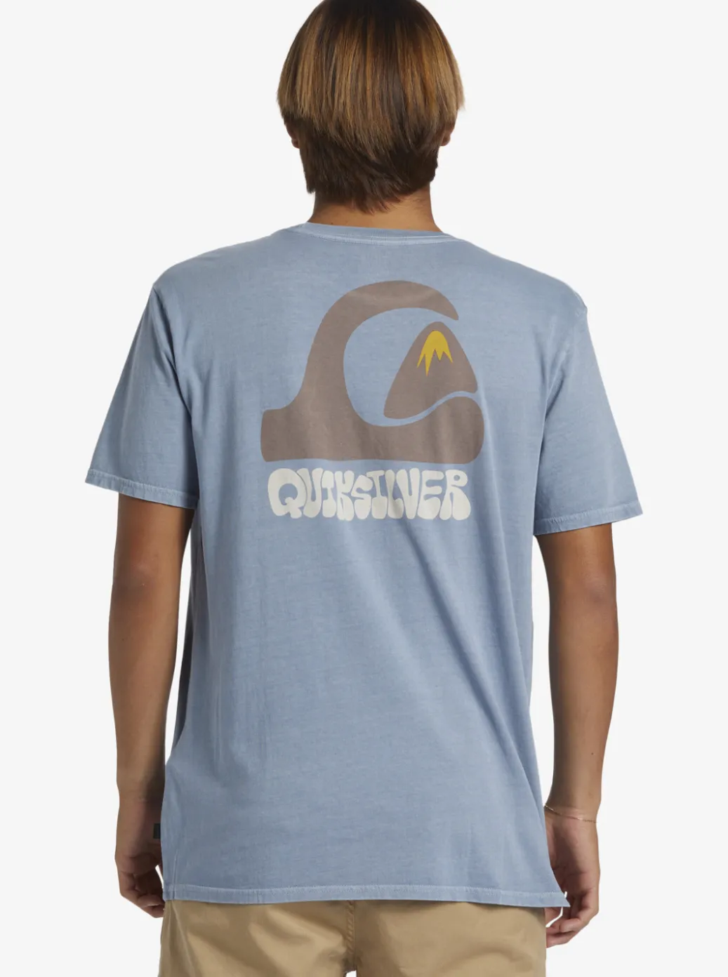 Cheap Quiksilver Andy Y Andy T-Shirt Blue Shadow