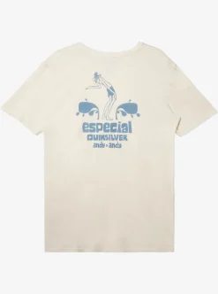 Online Quiksilver Andy Y Andy T-Shirt Snow White