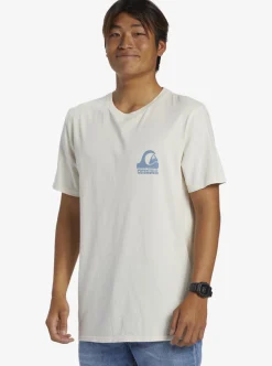 Online Quiksilver Andy Y Andy T-Shirt Snow White