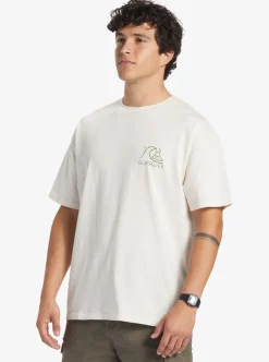 Store Quiksilver Bag Of Sun Mnd T-Shirt Gardenia