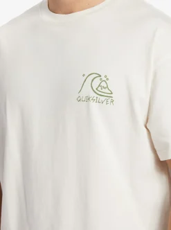 Store Quiksilver Bag Of Sun Mnd T-Shirt Gardenia