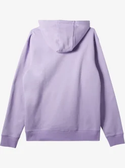 Store Quiksilver Big Logo Pullover Hoodie Purple Rose