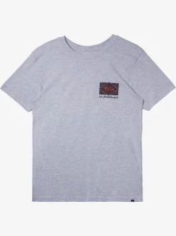 Cheap Quiksilver Black Flash T-Shirt Athletic Heather