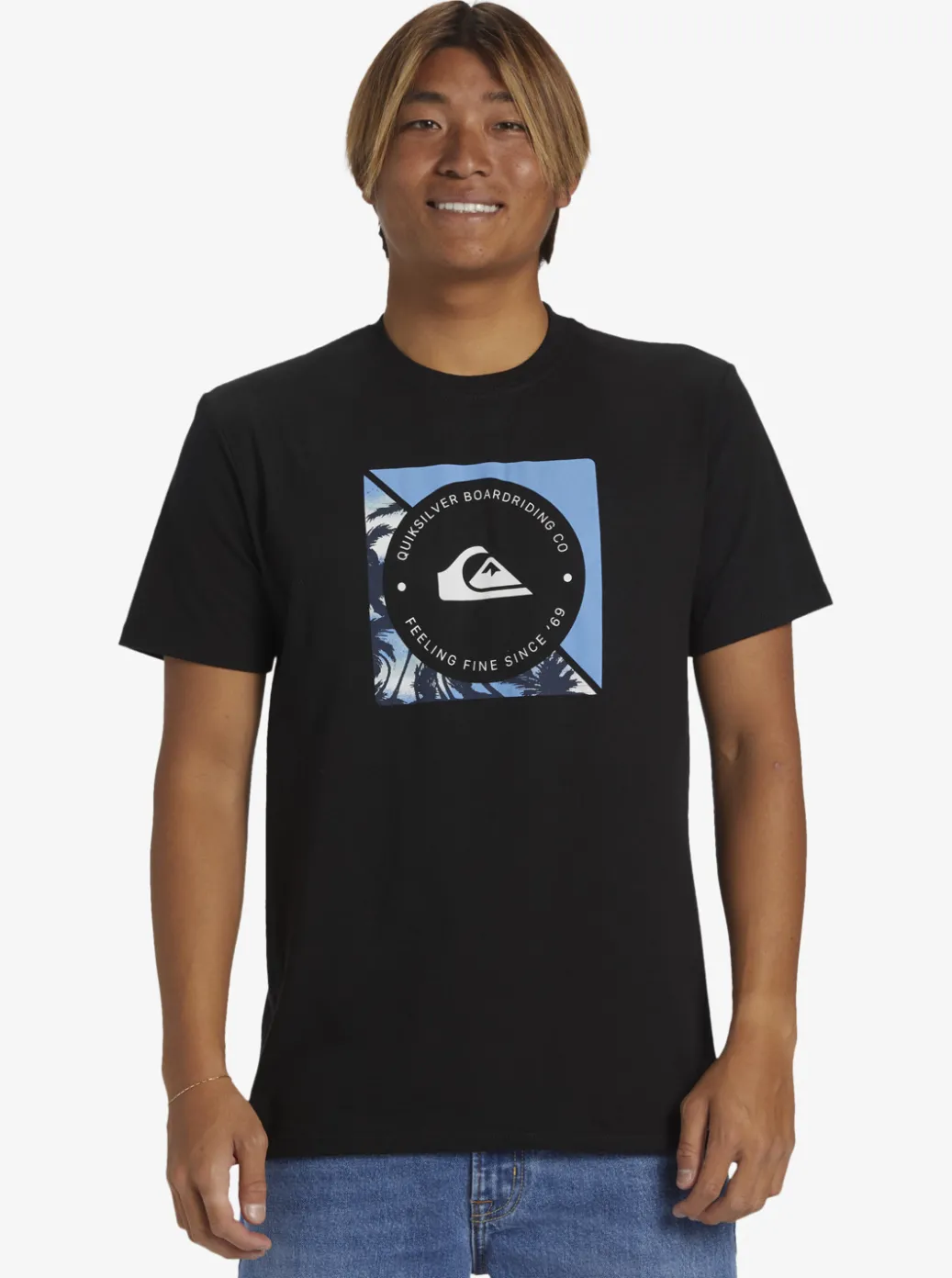 Best Quiksilver Boardshort Linked T-Shirt Black