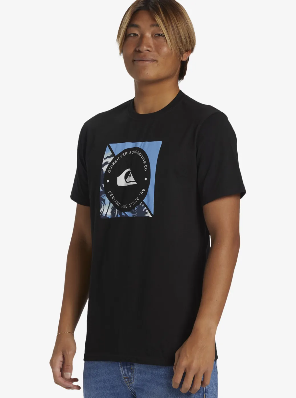 Best Quiksilver Boardshort Linked T-Shirt Black