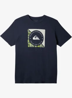 Outlet Quiksilver Boardshort Linked T-Shirt Navy Blazer