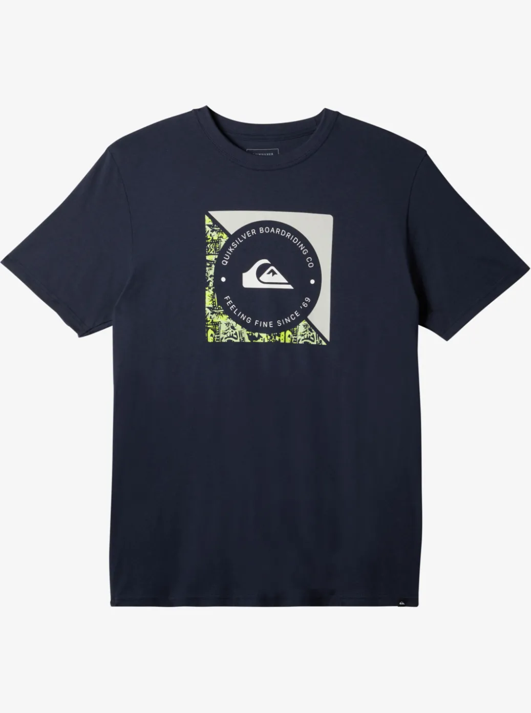 Outlet Quiksilver Boardshort Linked T-Shirt Navy Blazer
