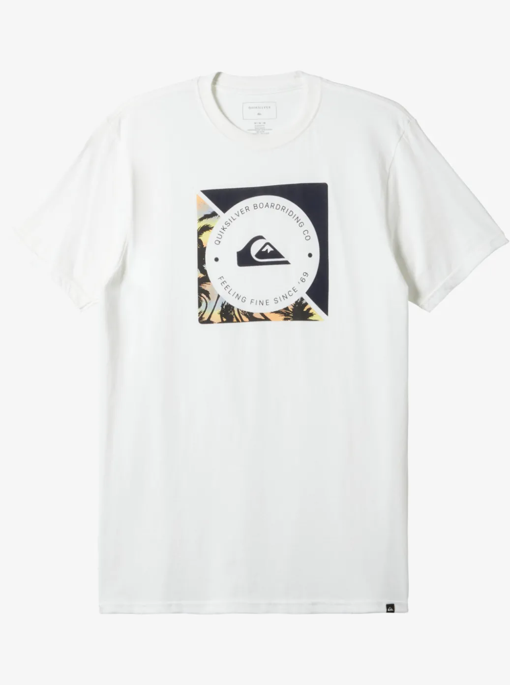 Best Sale Quiksilver Boardshort Linked T-Shirt White