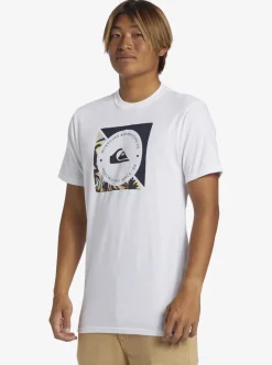 Best Sale Quiksilver Boardshort Linked T-Shirt White