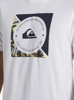 Best Sale Quiksilver Boardshort Linked T-Shirt White