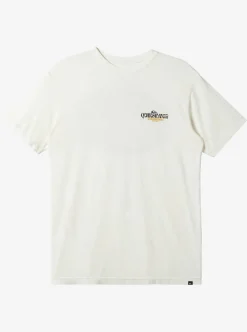 Fashion Quiksilver Bold Move T-Shirt Antique White