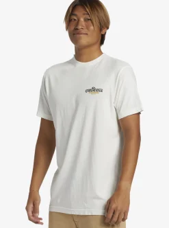 Fashion Quiksilver Bold Move T-Shirt Antique White