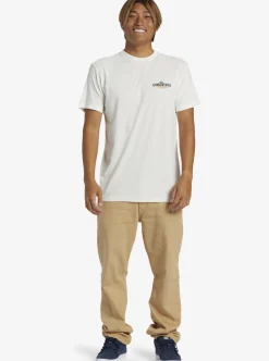 Fashion Quiksilver Bold Move T-Shirt Antique White