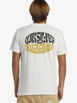 Fashion Quiksilver Bold Move T-Shirt Antique White