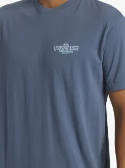 Discount Quiksilver Bold Move T-Shirt Bering Sea