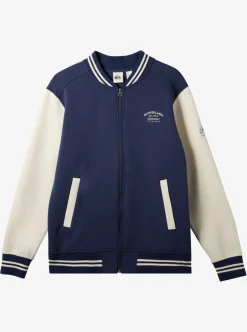 Store Quiksilver Bomber Zip-Up Fleece Naval Academy