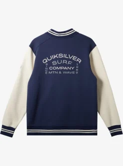 Store Quiksilver Bomber Zip-Up Fleece Naval Academy
