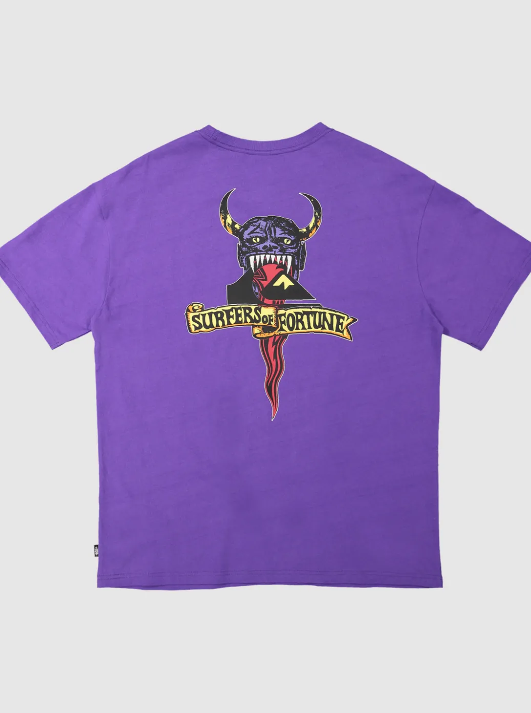Clearance Quiksilver Boogieman T-Shirt Passion Flower