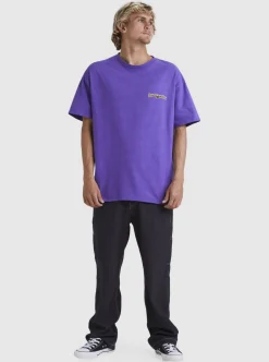 Clearance Quiksilver Boogieman T-Shirt Passion Flower