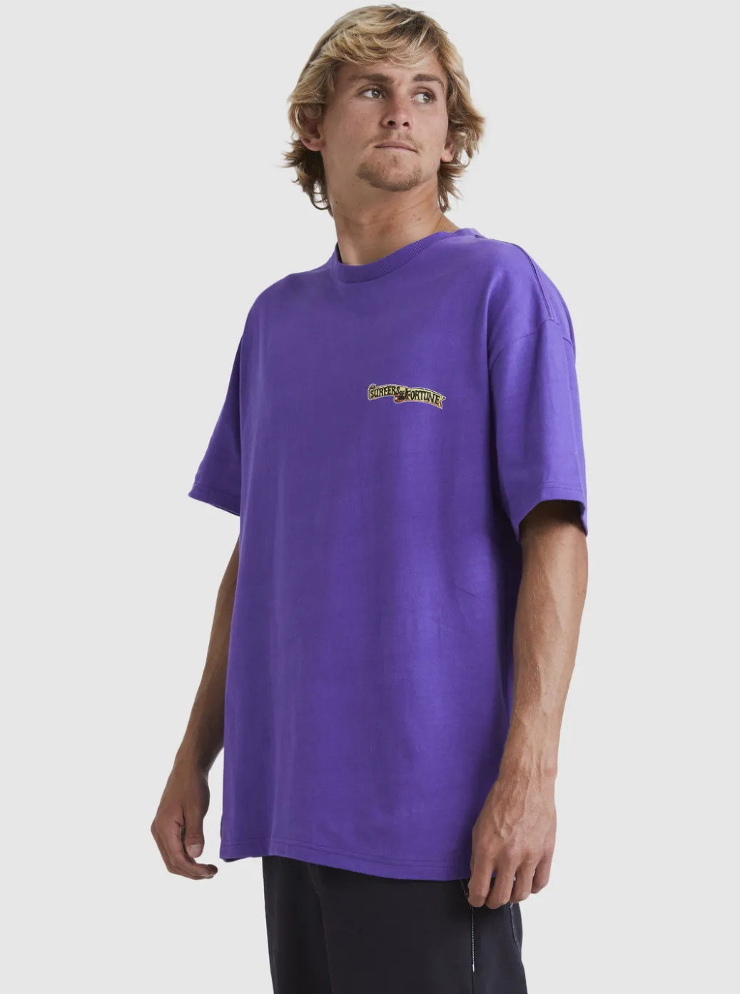 Clearance Quiksilver Boogieman T-Shirt Passion Flower