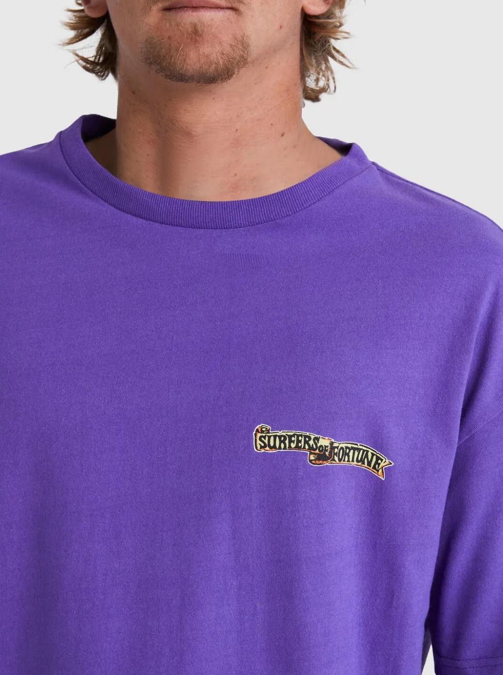 Clearance Quiksilver Boogieman T-Shirt Passion Flower