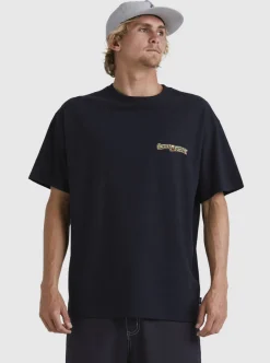 Cheap Quiksilver Boogieman T-Shirt Black