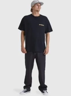 Cheap Quiksilver Boogieman T-Shirt Black
