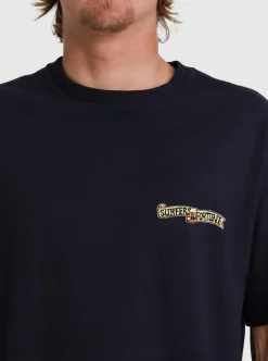 Cheap Quiksilver Boogieman T-Shirt Black