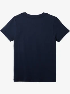 Shop Quiksilver Boy'S 8-16 Beach Vannin T-Shirt Navy Blazer